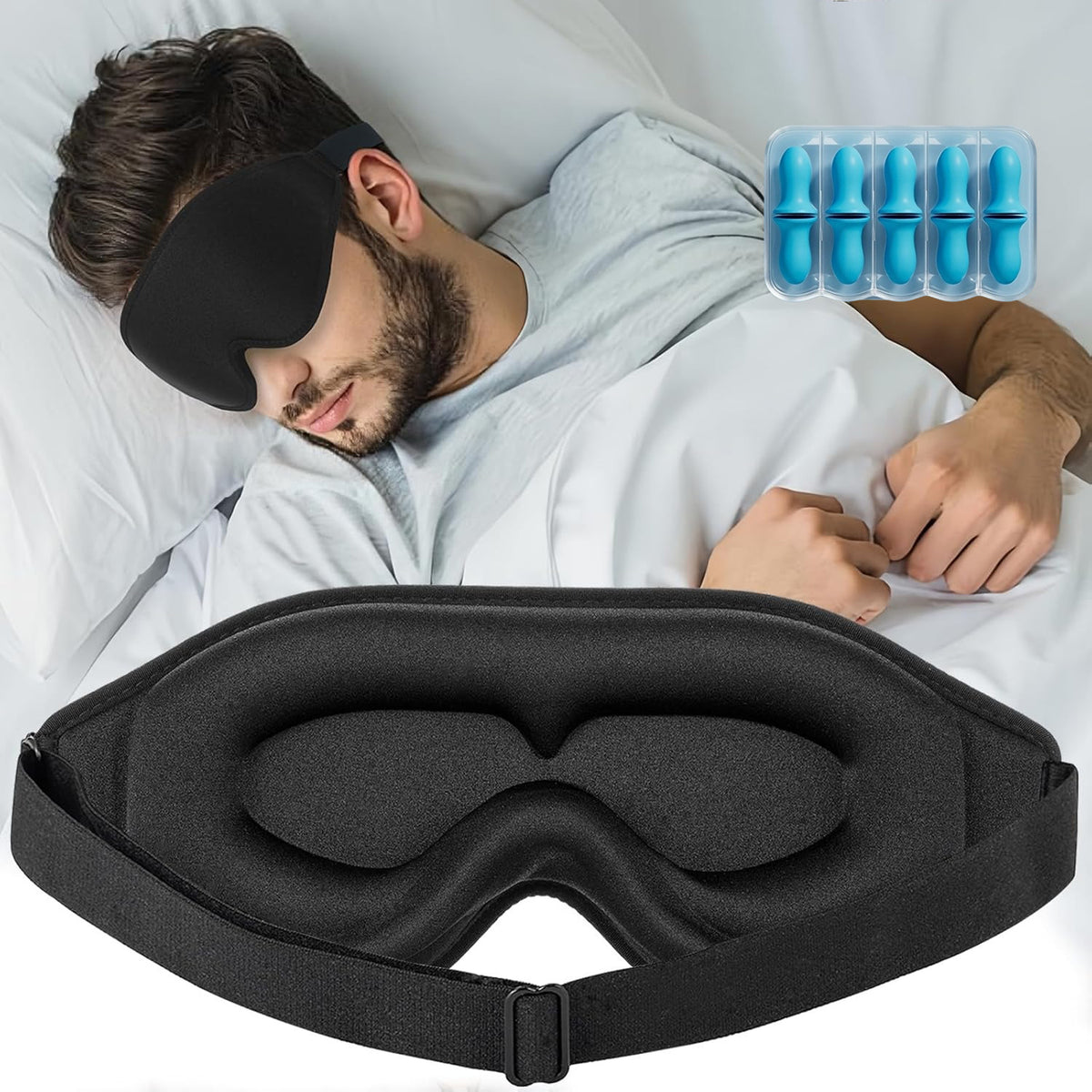 SAHEEL- 3D-Schlafmaske – KOSTENLOS
